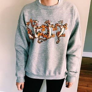 Tigger crew neck